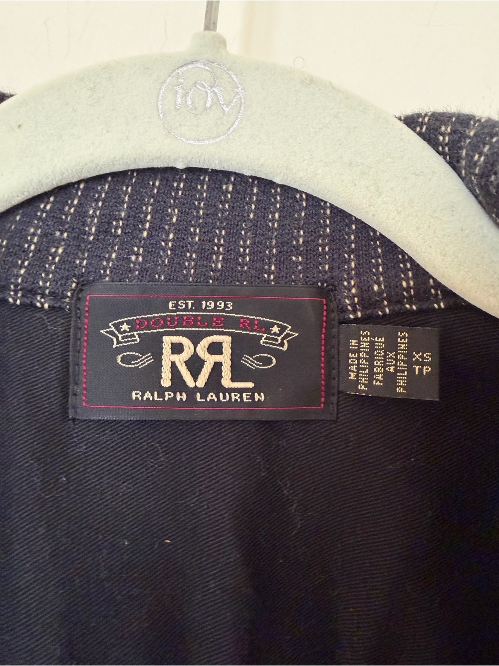 Ralph Lauren RRL Jacquard Fleece Sweater Jacket - Browns Beach XS - Picture 6 of 16